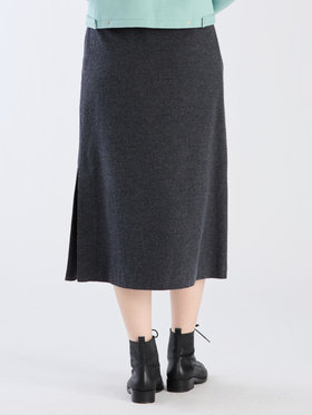 FEMME ウィメンズ 【Outlet】UBJ0 JUPE スカート グレー×ブラック