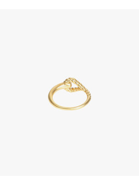 FEMME ウィメンズ ツイスト リング "Anchor Knot" ゴールド