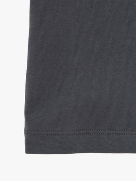 ENFANT ベビー ベビー "b." ロゴ スター コットン 半袖 Tシャツ "Domi" グレー