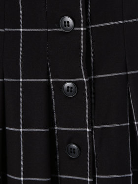 ENFANT ガールズ 【Outlet】CAT0 E JUPE キッズ キルトスカート ブラック