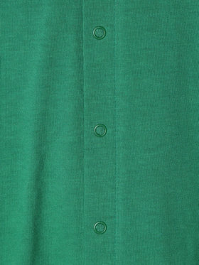 ENFANT ベビー ベビー トロンプルイユ コットン 長袖 2wayオール グリーン