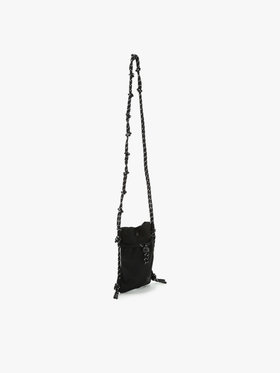 To b. by agnès b. 【Outlet】ナイロン ミニショルダーポシェット ブラック