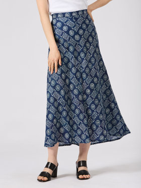 FEMME ウィメンズ 【Outlet】IDJ5 JUPE スカート ブルー系その他