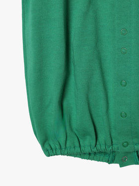 ENFANT ベビー ベビー トロンプルイユ コットン 長袖 2wayオール グリーン