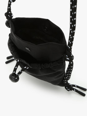 To b. by agnès b. 【Outlet】ナイロン ミニショルダーポシェット ブラック