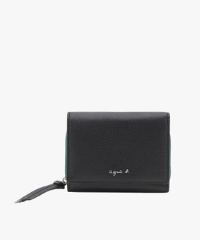 VOYAGE ウィメンズ バッグ＆ウォレット レザー 三つ折り ウォレット "Angele" BBW03-03 ブラック