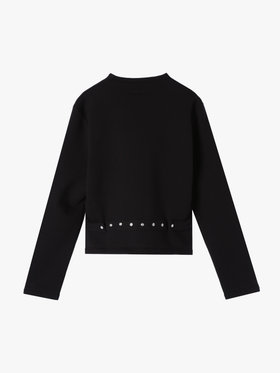 FEMME ウィメンズ SEW7 CARDIGAN OBENTO カーディガンプレッション ブラック