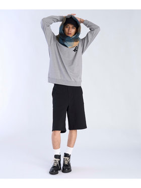 To b. by agnès b. ブロックチェック マフラー ブルー