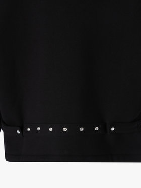 FEMME ウィメンズ SEW7 CARDIGAN OBENTO カーディガンプレッション ブラック