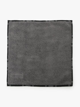 FEMME ウィメンズ KD40 SERVIETTE タータンチェック柄ハンドタオル ブラック