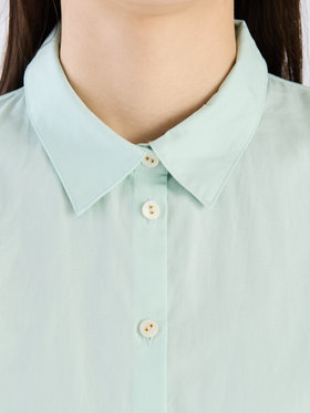 To b. by agnès b. 【Outlet】コットンブロードシャツ カーキ