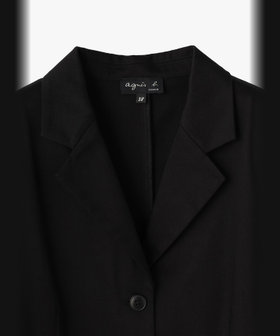FEMME ウィメンズ コットン 長袖 ショートジャケット "Louiza" ブラック