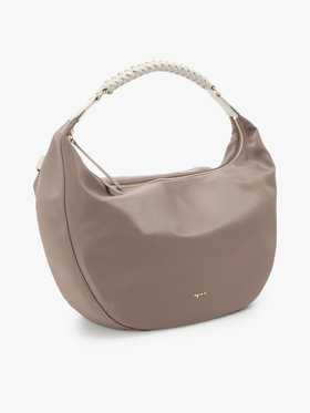 VOYAGE ウィメンズ バッグ＆ウォレット ナイロン 2way ラージ ショルダーバッグ "Tsuki" ZAS07-02 ベージュ