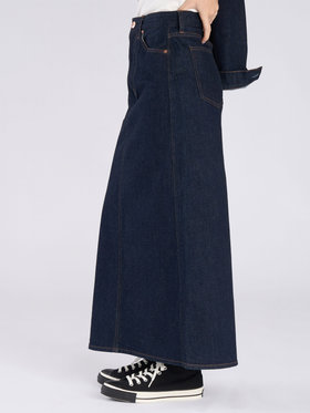 To b. by agnès b. To b. by agnes b. x RED CARD TOKYO デニムロングスカート ブルー