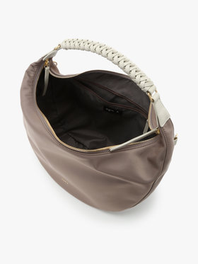 VOYAGE ウィメンズ バッグ＆ウォレット ナイロン 2way ラージ ショルダーバッグ "Tsuki" ZAS07-02 ベージュ