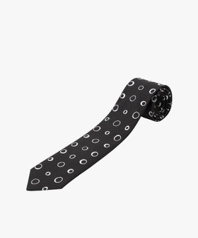 HOMME メンズ メンズ コットン ネクタイ"Pierre Andre" ブラック