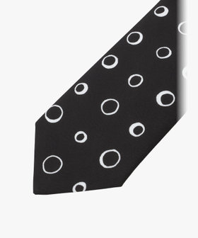 HOMME メンズ メンズ コットン ネクタイ"Pierre Andre" ブラック