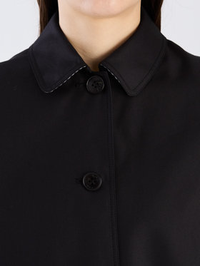 To b. by agnès b. 【Outlet】Aライン コート "Pimilico" ブラック