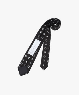 HOMME メンズ メンズ コットン ネクタイ"Pierre Andre" ブラック