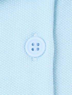 ENFANT ベビー ベビー "b." ロゴ 刺繍 コットン 半袖 ワンピース&ブルマ セット "Heart" ブルー系その他