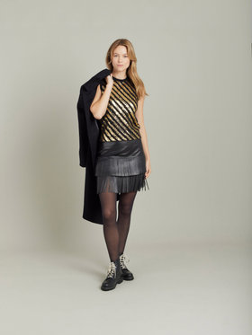 FEMME ウィメンズ 【Outlet】LF16 PULLOVER プルオーバー ブラック