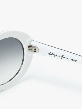 FEMME ウィメンズ チェック サングラス "Romy" ブラック