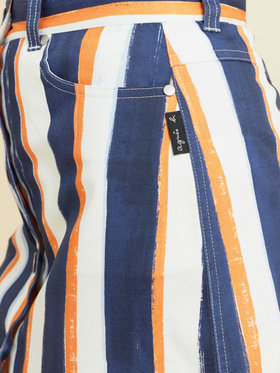 FEMME ウィメンズ 【Outlet】RD44 JUPE スカート ネイビー