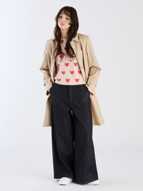 To b. by agnès b. 【Outlet】Aライン コート "Pimilico" オフホワイト