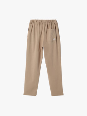 ENFANT ユニセックス キッズ "b."ロゴ刺繍 コットン パンツ ブラウン