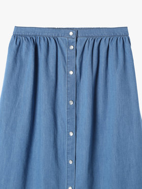 ENFANT ガールズ TN45 E JUPE キッズ プレッションスカート ブルー