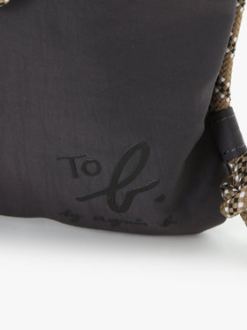 To b. by agnès b. 【Outlet】ナイロン ミニショルダーポシェット グレー