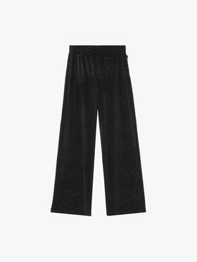 FEMME ウィメンズ 【Outlet】JJK6 PANTALON ベロア ワイドパンツ シルバー