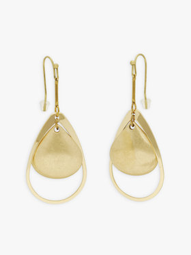 FEMME ウィメンズ ティアドロップ ピアス ”Molly” ゴールド