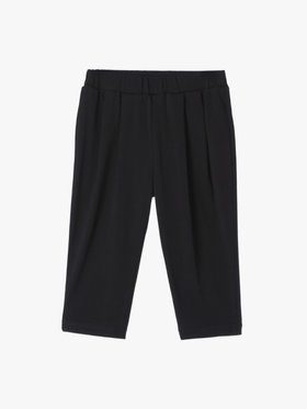 ENFANT ベビー ベビー "b."ロゴ刺繍 コットン パンツ ブラック