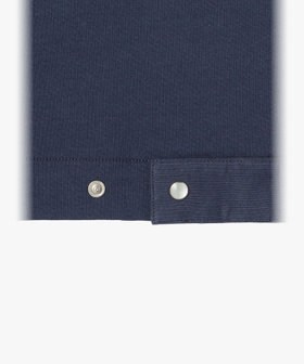 HOMME メンズ メンズ オーガニックコットン 長袖 カーディガンプレッション ブルー系その他