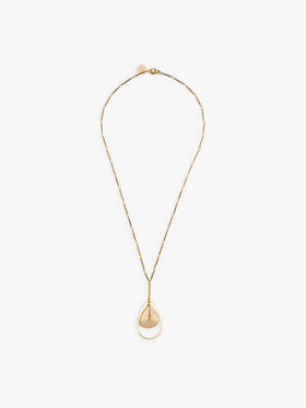FEMME ウィメンズ ティアドロップ ネックレス ”Molly” ゴールド