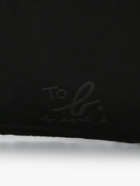 To b. by agnès b. 【Outlet】ナイロン 2WAYバッグ ブラック
