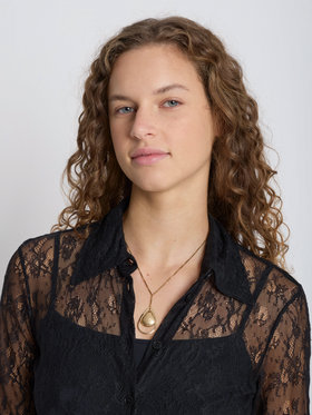 FEMME ウィメンズ ティアドロップ ネックレス ”Molly” ゴールド