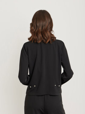 長袖 スナップボタン カーディガン（L859UQ87000）｜FEMME ウィメンズ
