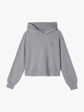 To b. by agnès b. 【Outlet】To b. by agnes b. x RED CARD TOKYO クロップドフーディスウェット グレー