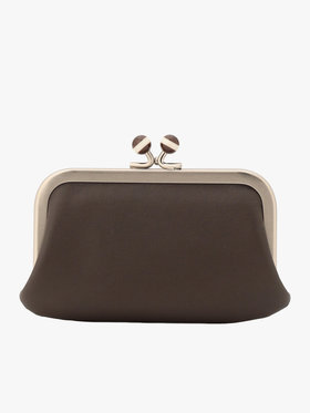 VOYAGE ウィメンズ バッグ＆ウォレット  レザー がま口 コインケース "Irene" PAW07-04 ブラウン系その他