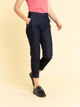 FEMME ウィメンズ KA17 PANTALON デニムパンツ ネイビー