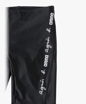 HOMME メンズ agnes b. x arena フィットネススパッツ 水着 ブラック