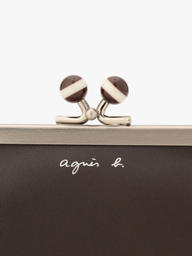 VOYAGE ウィメンズ バッグ＆ウォレット  レザー がま口 コインケース "Irene" PAW07-04 ブラウン系その他