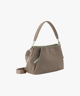 VOYAGE ウィメンズ バッグ＆ウォレット ナイロン 2way スモール ショルダーバッグ "Origami" ABS07-01 ブラウン