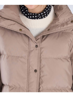 To b. by agnès b. ショート ダウンジャケット ベージュ