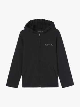 ENFANT ユニセックス キッズ ジップブルゾン ブラック