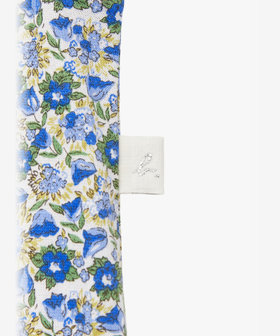 ENFANT ガールズ キッズ フラワープリント コットン ノースリーブ ワンピース ブルー系その他