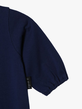 ENFANT ベビー ベビー マルチカラー コットン 長袖 ロンパース ”Hoshi” ネイビー