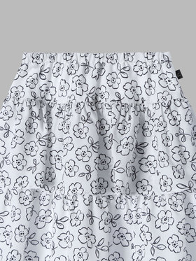 ENFANT ガールズ 【Outlet】IDR4 E JUPE キッズ スカート ホワイト